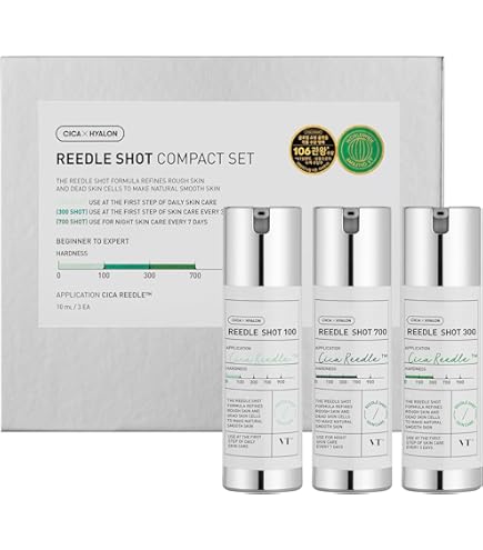 VT♡CICA CREAM&REEDLESHOT 100/300/700セット Amazon.com: New VT COSMETICS Bundle Reedle Shot 100 + 300 + 700